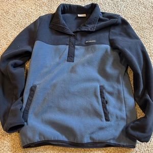 Columbia 1/4 snap sweatshirt, medium, in new condition